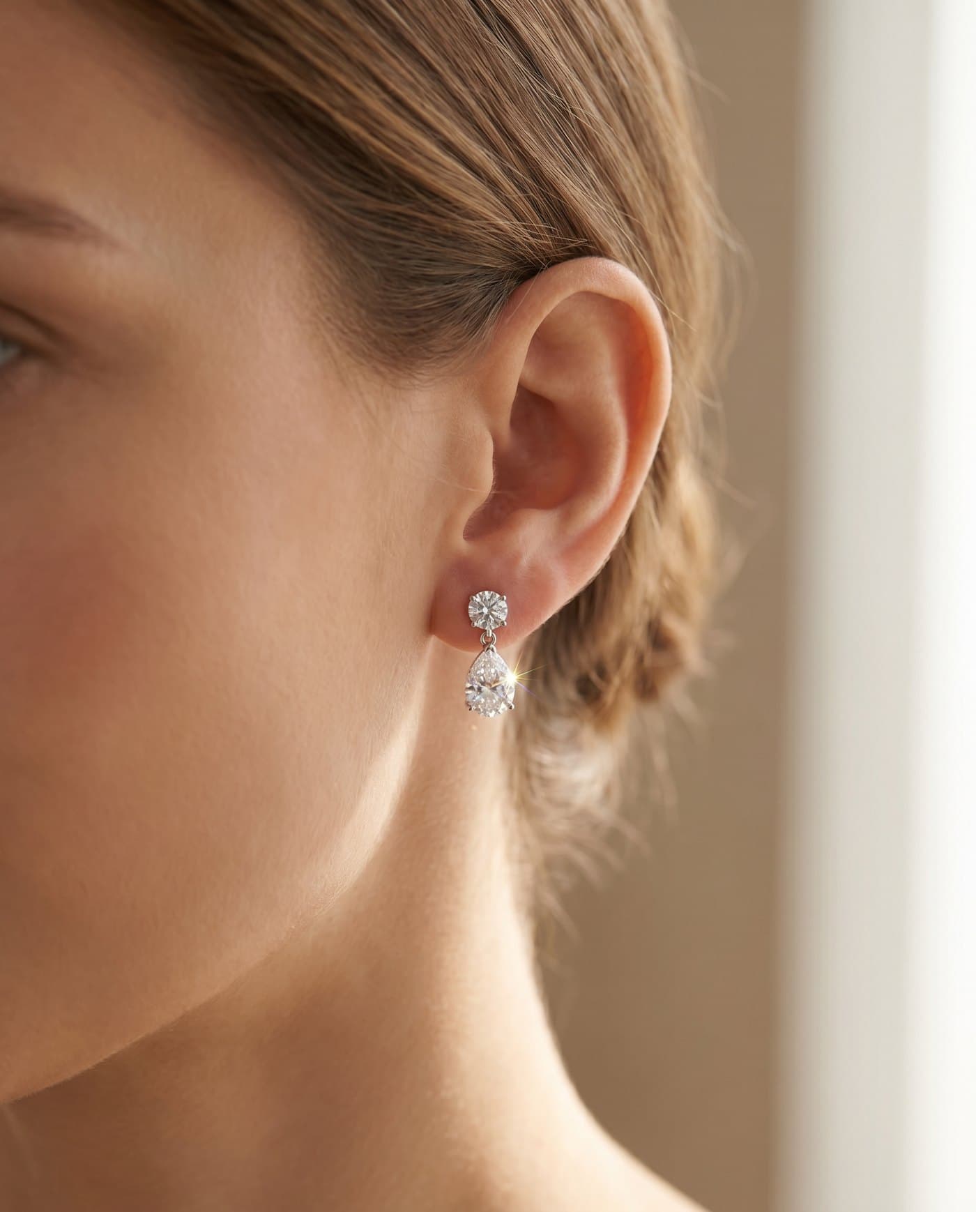 The Pear Drop Earrings