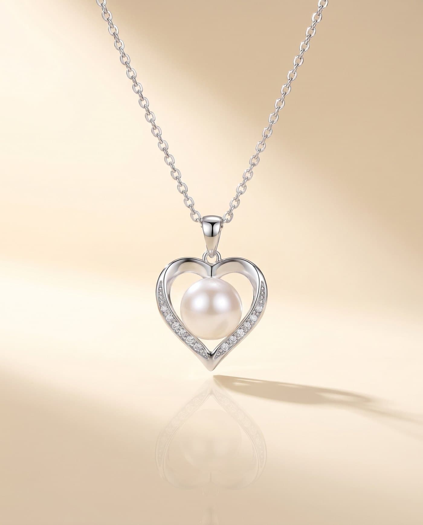 The Pearl Heart Pendant